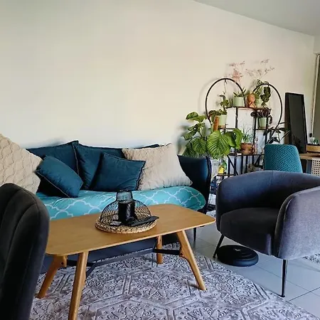Apartmán Cosy Flat-positive Vibes-4pers Montpellier